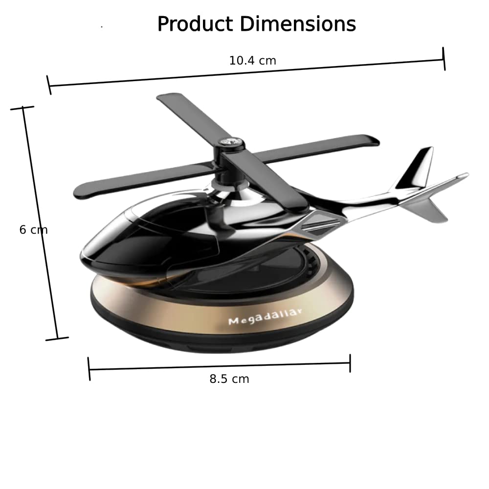 Solar Powered Helicopter with Aroma Diffuser