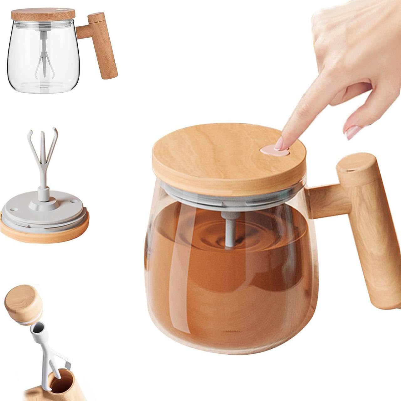 Electric Self-Stirring Coffee Mug