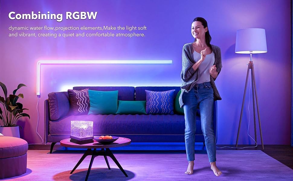Dynamic Ocean Wave Projector Night Light with Remote