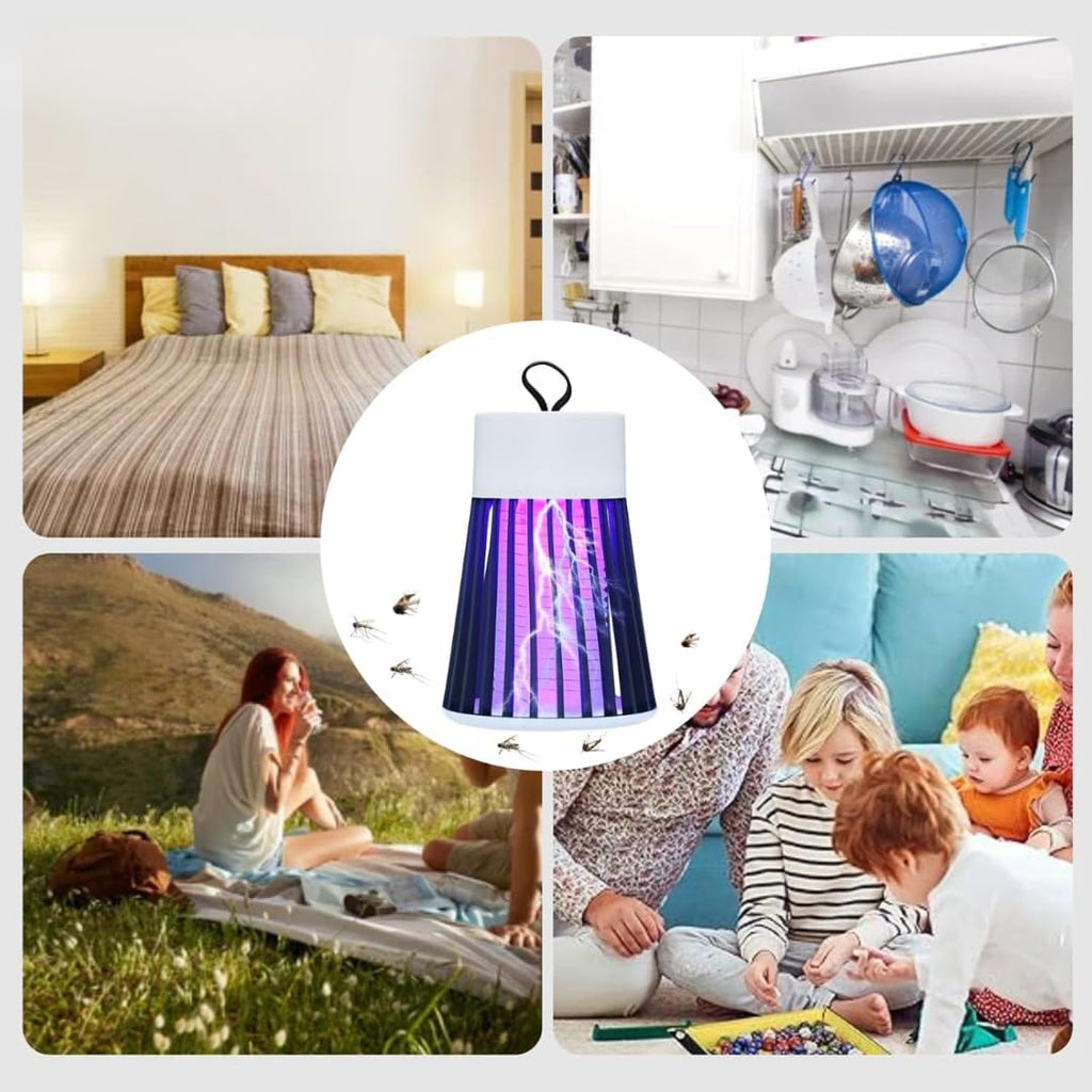 360° Chemical-Free LED Mosquito Killer Lamp