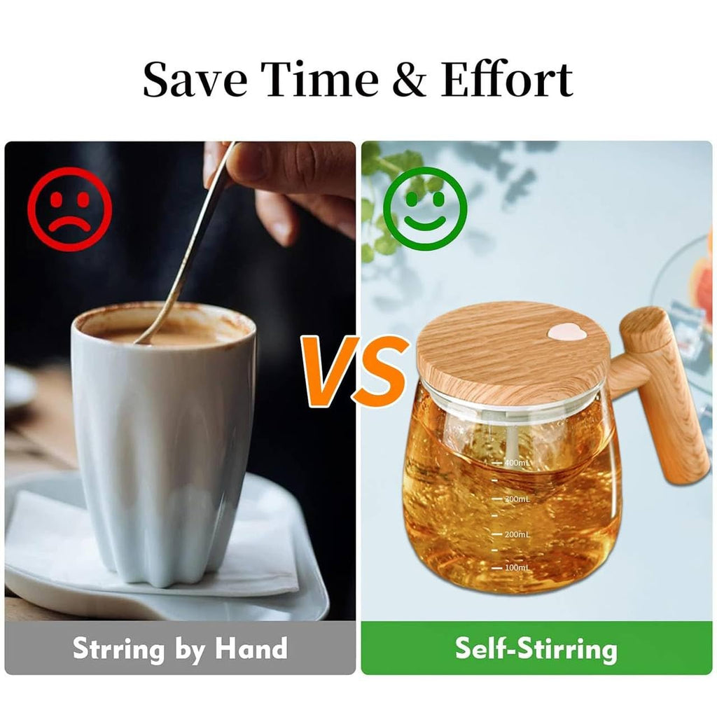 Electric Self-Stirring Coffee Mug