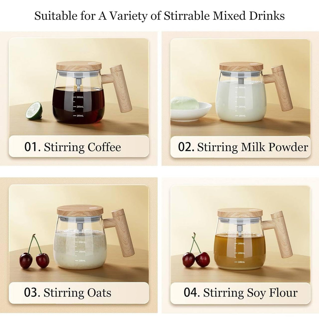 Electric Self-Stirring Coffee Mug