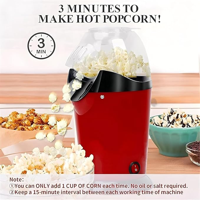 HOT AIR POPCORN MAKER