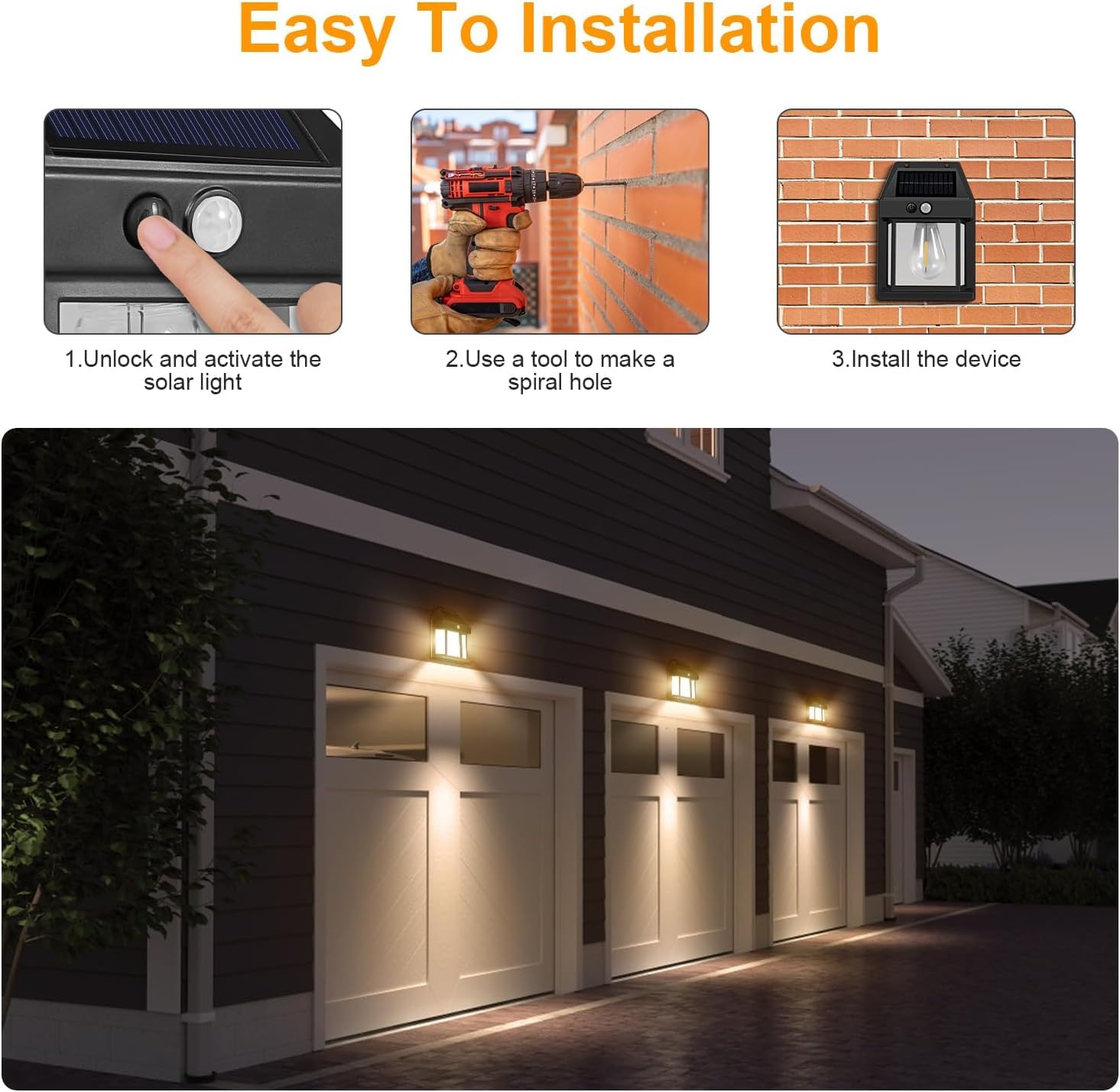 Solar Lights Outdoor