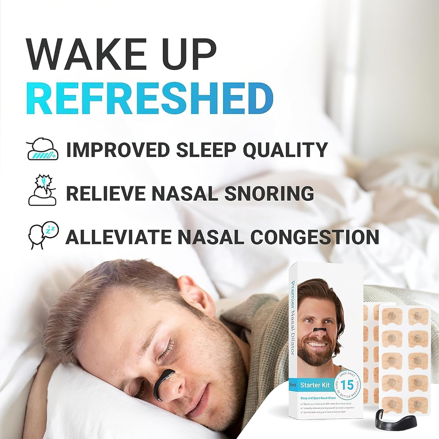 Magnetic Nasal Strips