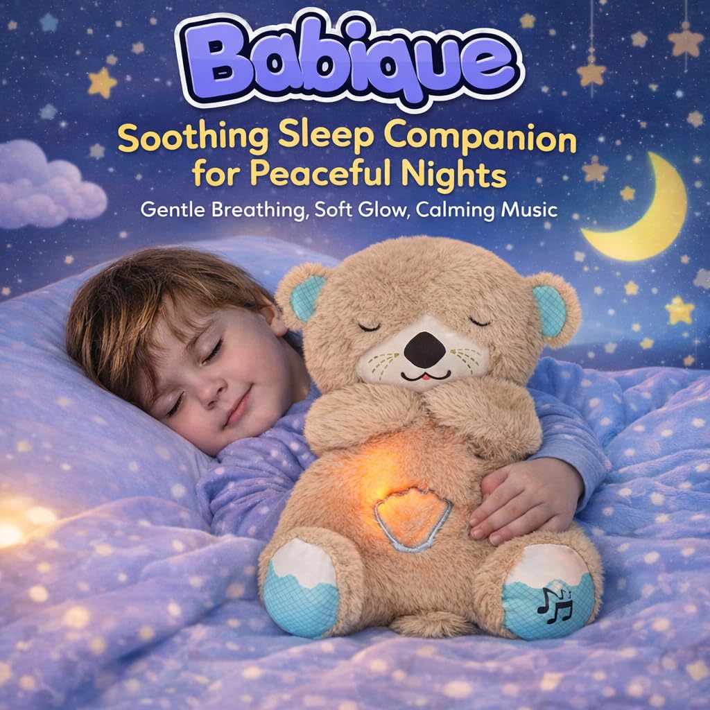 Breathing Otter Plush Toy for Babies