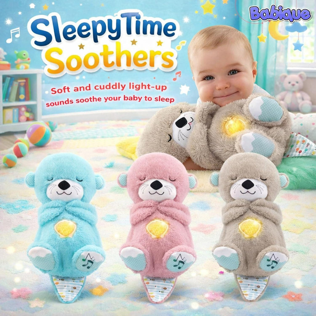 Breathing Otter Plush Toy for Babies