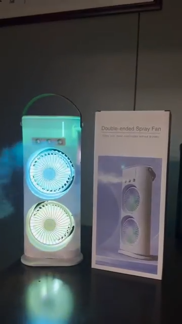 Double End Mini Air Cooler Fan